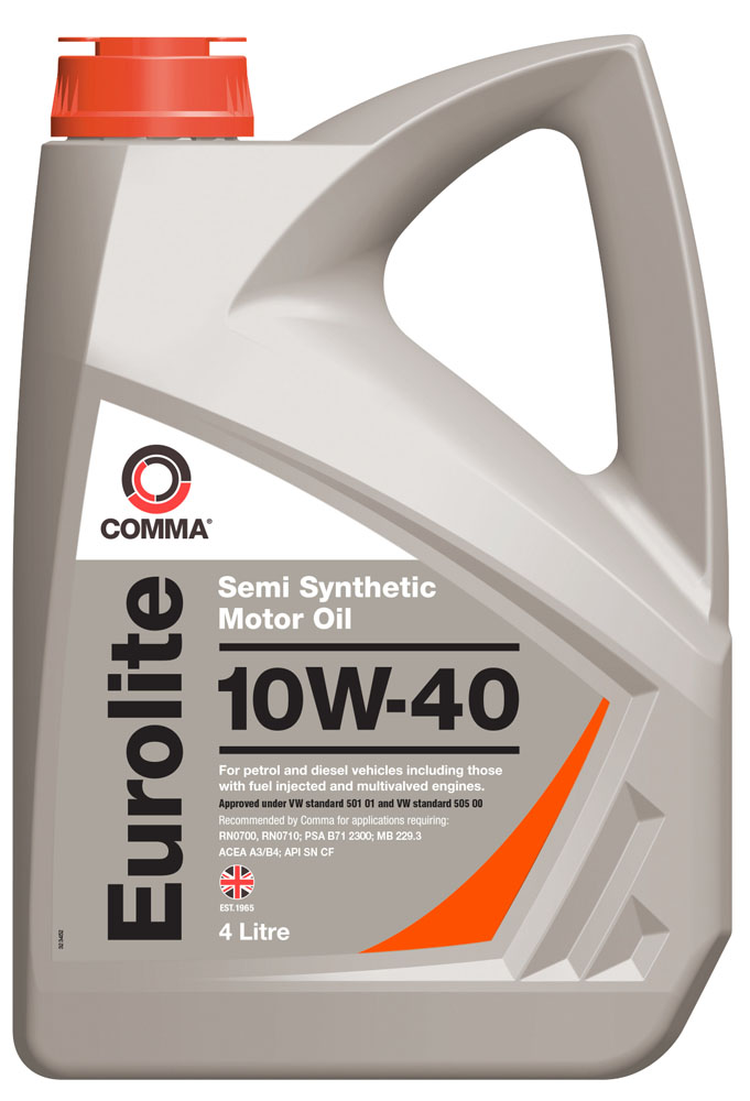Моторне мастило Comma EUROLITE 10W-40 4л